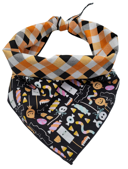 Halloween Candy Haul Reversible Bandana