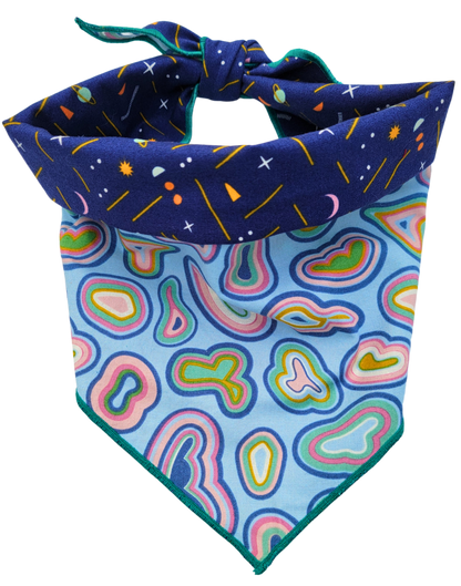 Wild Cosmos Reversible Bandana