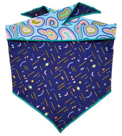 Wild Cosmos Reversible Bandana