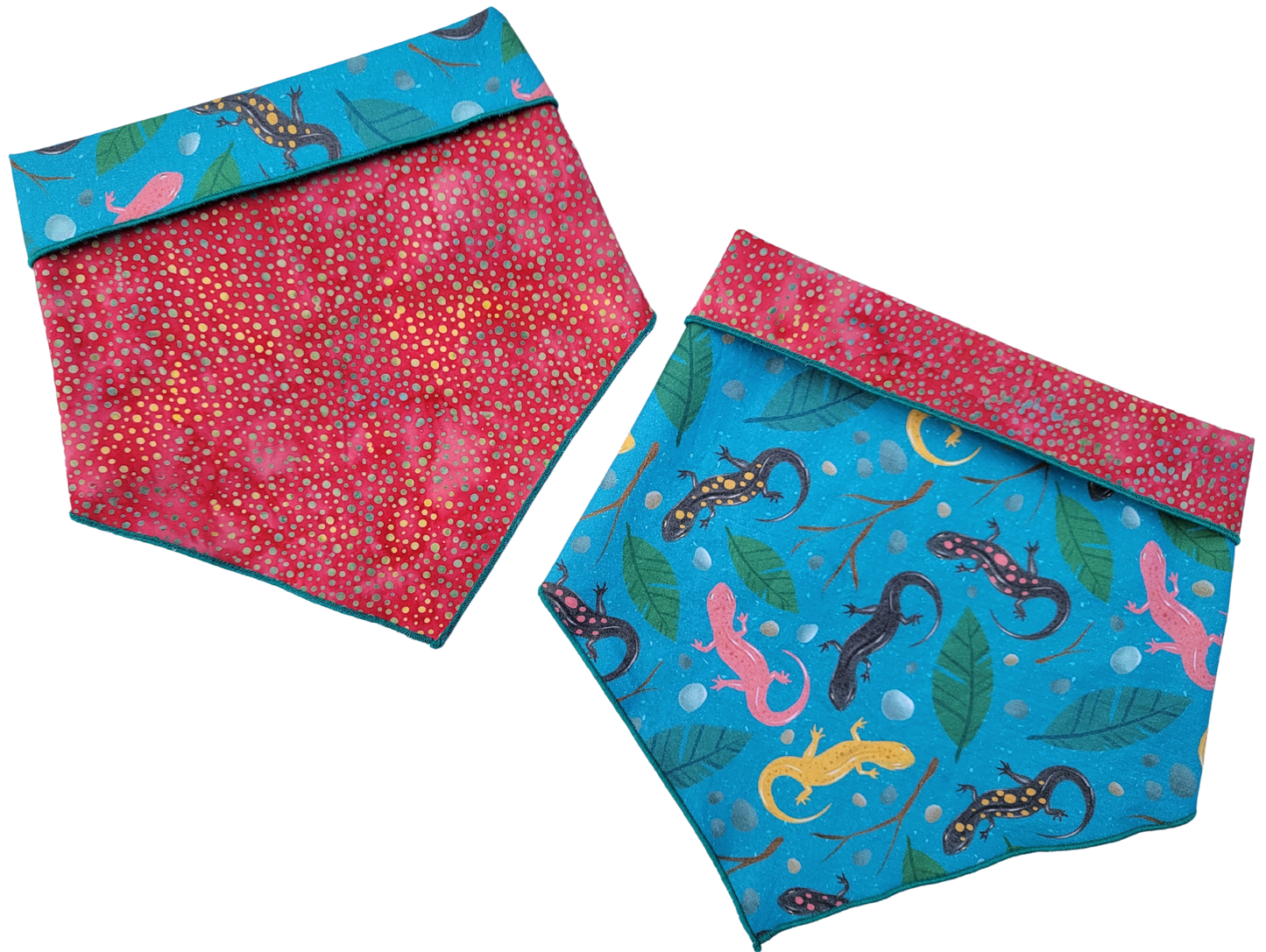 Backyard Newts Reversible Bandana