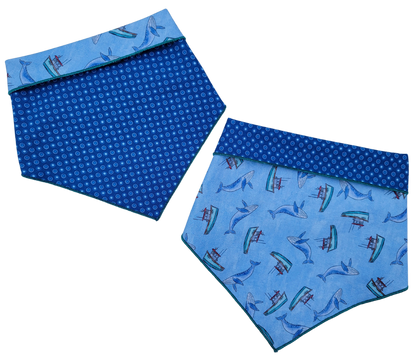 Whale of a Time Reversible Bandana