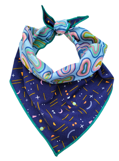 Wild Cosmos Reversible Bandana